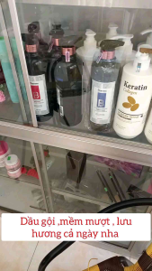 Cặp Dầu Gội Xả 500ml -1000ml KERATIN Collage Dầu Gội Sạch Gàu Ngăn Ngừa Rụng Tóc Phục Hồi Tóc Sâu Bên Trong