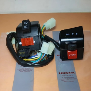 Aksesoris Kendaraan Honda: Mengenal Saklar Kiri Kanan Set Honda Grand Lengenda Holder Saklar Switch Sen Klakson Dim Lampu Stater