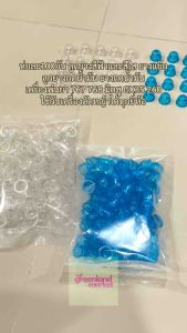 ห่อละ100อัน ลูกยางสีฟ้าและสีใส ยางแย๊ก ลูกยางกดน้ำมัน ยางกดน้ำมัน เครื่องพ่นยา 767 768 มิตซู GX35 260 ใช้กับเครื่องตัดหญ้าได้ทุกยี่ห้อ