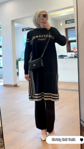 tunik wanita kristi fit xxxl cantik kekinian n terlaris paling dicari bahan knit (BISA COD) - TUNIK knit - PAKAIAN WANITA - MUSLIM - TERBARU - MURAH - TRENDI