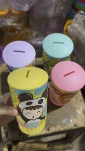 Celengan Delano Buka Tutup Plastik Viral Motif Kartun / Souvenir Ulang Tahun