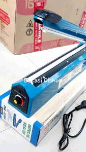 Mesin Perekat Plastik / impluse sealer Omicko ukuran 20Cm 30Cm 40Cm