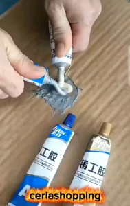 Lem Besi AB Tahan Panas Multifungsi Industrial Repair Glue 100 g