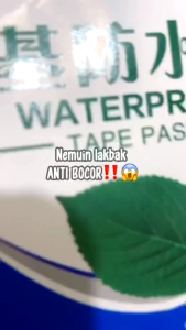 Lakban Tape Anti Air Hujan Bocor Waterproof Aluminium Lem Tahan Panas 5Cmx5m Tahan Air Double Tape Seng Genteng Kanopi Lem Pipa