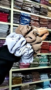 Scrunchie Diamond Jumbo / Ikat Rambut Jumbo Diamond / Scrunchies