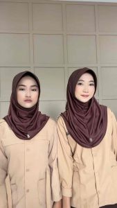 SportSML Bergo KALIA ANTEM | hijab sekolah jilbab instan kerudung anak bergo daily hijab anti tembem jilbab kerudung