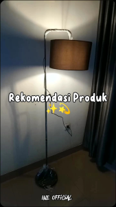 Floor Standing Lamp Sudut Ruangan Aesthetic Bahan Kokoh