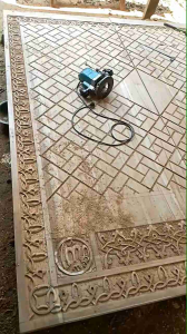 Pintu Nabawi Ukir Jati Persembahan Kaffa Jati Furniture Full Custom Sesuai Permintaan Costomer