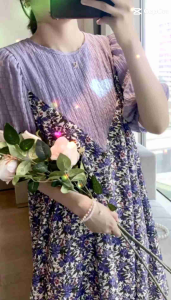 TM 17110 Dress mini Purplish import