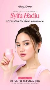 Glad2glow Pomegranate Niacinamide Brightening Clay Mask 30gr