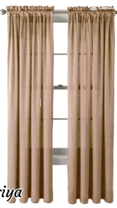 Rod Pocket Curtain Suksukan Non ring 6ft and 7ft Sizes