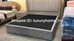 Sydney Hydraulic Heavy Duty Mechanism Queen & King Size STORAGE DIVAN SET in Fabric/ Casa Leather. Could Customize !! NEW ARRIVAL YEAR END 2023 & HAPPY NEW YEAR 2024 LAUNCHING OFFER !!