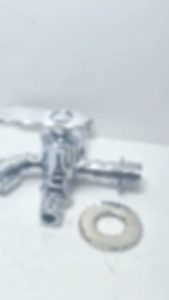 KRAN TEMBOK CHROME CABANG GAGANG ENGKOL PAPAN 1/2" 3/4" INCH / KRAN TEMBOK CABANG STAINLESS