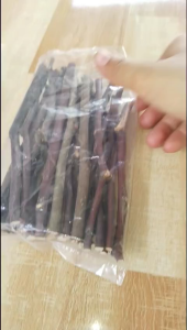 Cành táo mai rừng hamster 100g - 100% nguyên liệu - an toàn cho thú cưng hamster - Giúp mài răng hiệu quả - Giảm stress - An toàn
