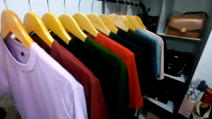 kaos polos coklat beage 100% full cotton combad 30s nyaman dan lembut menyerap keringat