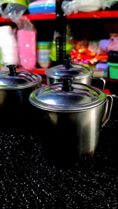MUG STAIINLESS 1000 MILI / TEMPAT MINUM TEH DAN KOPI