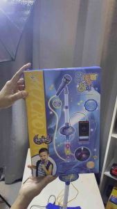 Toynamus ไมโครโฟน พร้อมขาตั้ง ร้องเพลง Mp3 สีสันสดใส สวยงาม 12 ชุด