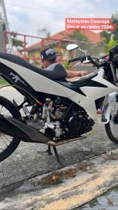 SUZUKI RAIDER 150 Fi DECALS: HIGH-QUALITY WATERPROOF VINYL STICKERS (SEVEN CONTINENTS)