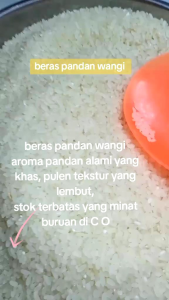 beras pandan wangi 3kg