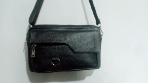 ASLIKUL.ID-Tas kulit slempang pria keren -TAS pria kulit asli keren-sling bag kulit trendy