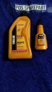 OLI MESIN + OLI GEAR YAMALUBE MATIC OIL DAN YAMALUBE GEAR MOTOR OIL PROMO