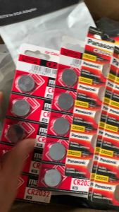 5 viên pin nút áo Panasonic  CR 2032  Camelion CR 2025 Lithium 3V - dùng cho điều khiển từ xa chìa khóa điện tử xe ô tô máy tính cầm tay...