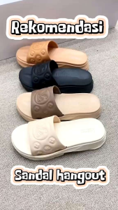 Sandal Selop Wanita MacKers Slop Ban 1 Mottip. Bonus Jepet Rambut