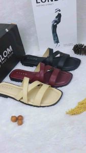 Silom Sandal Wanita Flat Sandal Cewek by Sharine | Sahara series
