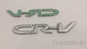 Emblem CRV Chrome untuk Mobil Honda