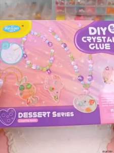 Kids Toys DIY Crystal Glue Beads Creativity Accessories Craft set Resin fidget childrens gift for kids