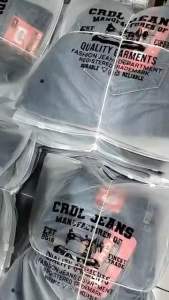 Celana Pendek Pria CRDL Jeans - Celana Jeans Pria Model Reguler Non Strecth Premium - Celana Pendek Pria Denim Distro Ripped Sobek