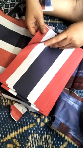 ธงชาติ ธงธรรมจักร กระดาษ ยกแพ็ค พร้อมส่ง