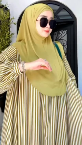 LAVANYA SET BERGO VIRAL GAMIS SET HIJAB TERLARIS DRESS RAYON PREMIUM
