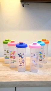 BOTOL HAUUS (400ml & 600ml) Tempat Minum Air untuk Anak dengan Karakter lucu yang bervariasi