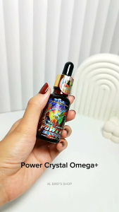 Power Kristal Omega Plus Vitamin Burung Muraibatu/Kacer/Cucakijo Penggacor Suplemen Burung Kicau