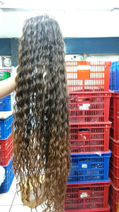 wig lacefront vw 1928 lf long Curly 100cm