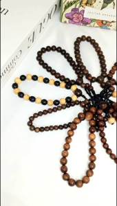 gelang kayu betuah| gelang kayu kemuning| gelang galih kelor hitam| gelang stigi| gelang kombinasi kemuning kelor| size 8mm serut