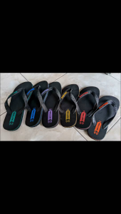 SWALLOW HITAM Sandal jepit karet
