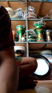 kotek rebana qasidah motif warna