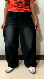 Celana Loose pantscelana Loose jeans skena anak laki-laki dan perempuan buat usia 5 sampai 13th