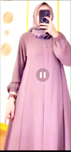 AZORA DRESS PREMIUM CRINKLE AIRFLOW POLOS BUSUI