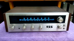 Ampli đài Pioneer SX-414 đẹp leng keng zin nguyên bản sx năm 1972.