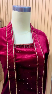 [P2] Kebaya Bludru Kutubaru Payet Laksita - Kebaya Jawa Modern / Kebaya Prewed