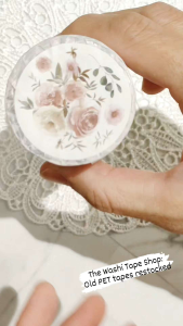 Fairy Lights Journal - READY STOCK/ art journaling/ scrapbook deco/ The Washi Tape Shop: Fall Flowers PET tape