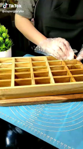 Cetakan Lemper Daging Kayu & Nasi Lemper Holland