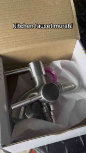 304 Stainless Steel 1 Head 2 Way Out Water Washer Tap Faucet