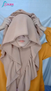 Pastan Qinara Zaura Hijab Instan Ceruty