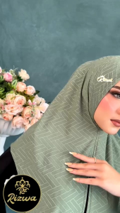 HIJAB INSTAN SEGI3 PED AZALEA RIZWA
