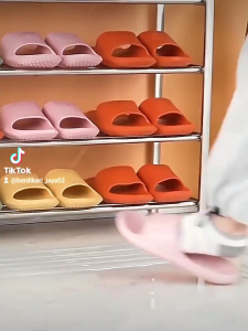 Rak Sepatu Stainless 5 / 4 / 3 susun Anti Karat