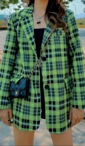 เบลเซอร์ ลายสก็อต อกได้ถึง44